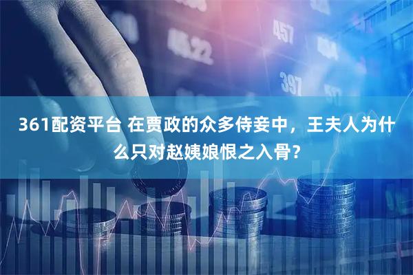 361配资平台 在贾政的众多侍妾中，王夫人为什么只对赵姨娘恨之入骨？