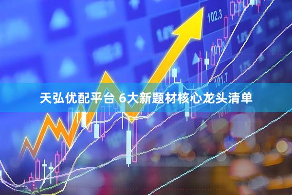 天弘优配平台 6大新题材核心龙头清单